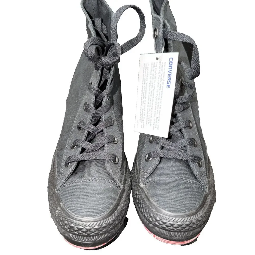 NWT Converse Platform Plus Hidden Wedge Hi Tops 9